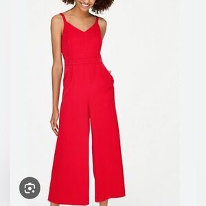 Athleta “It’s a wrap romper” NWT Size 6.  Red/Orange